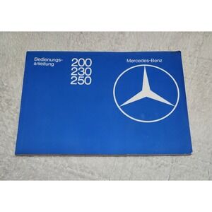 Mercedes‎ W123 A1235844496 Operating Instructions Manual German